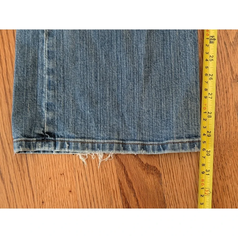 Polo Jeans Co Ralph Lauren Women's 16x32 Kelly Stretch Blue Denim Bootcut Jeans